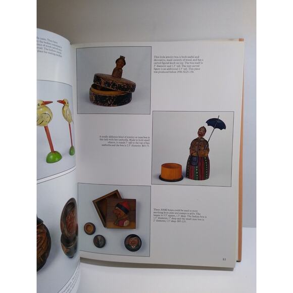 ANRI Woodcarving Book & Price Guide Bottle Stoppers Nutcrackers Charles Dickens - Picture 4 of 12